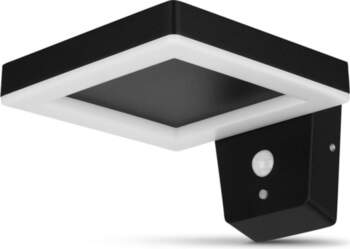 REV LED Solar wall light Square
