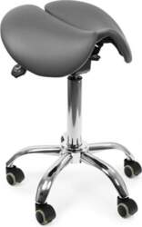 Spacetronik Ergonomic adjustable stool SELLA gray