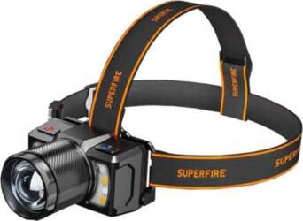 Superfire Headlight Superfire HL25, 700lm, USB-C