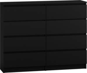 Topeshop M8 120 CZERŃ kumode