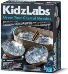 4M Processing of geode crystals