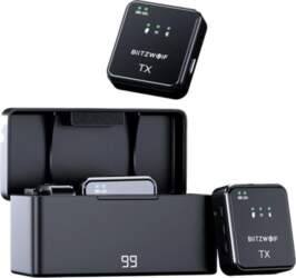 BlitzWolf Wireless Microphone BlitzWolf, BW-SX63, 1000mAh