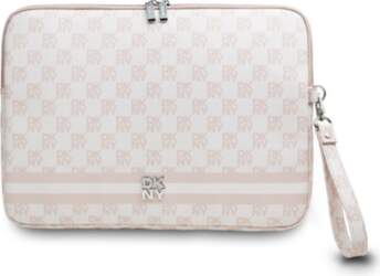 DKNY PU Leather Checkered Pattern and