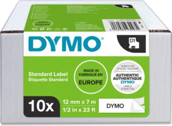 DYMO S0720530 Melns Pašlīmējošās printera uzlīmes