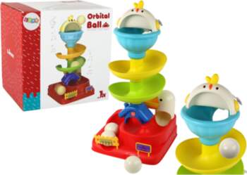 Lean Sensory toy, falling ball, egg