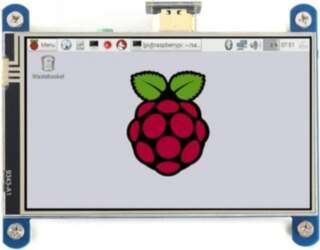 Raspberry Pi Waveshare Jutiklinis Varžinis Ekrāns