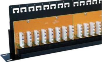 SOLARIX patch panel, CAT6, 24 x