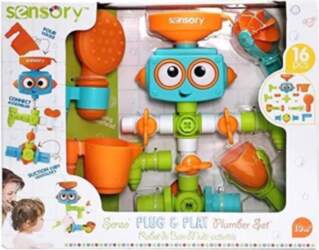 Bkids bath robot with shower
