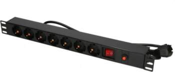 Extralink 19 " 1U 7 SOCKET