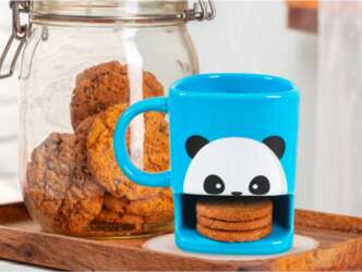 Itotal Cup Itotal Panda, with cookie