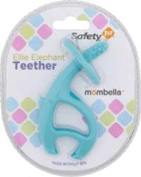 MOMBELLA teether DANCING ELEPHANT, blue, 3