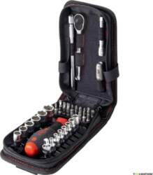 Wiha socket and bit set 1/4
