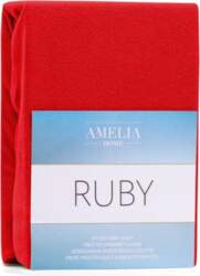 AmeliaHome Fitted sheet AH RUBY RED24