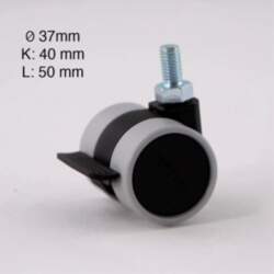 Elfen Ergodesk Wheels with Ergodesk Pro