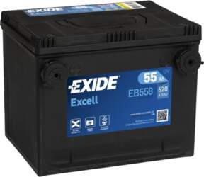 Exide Excell EB558 automašīnas akumulators EFB