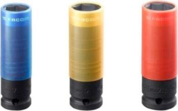 Facom Set of 3 impact sockets