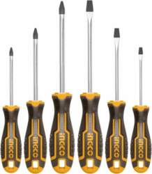 Ingco HKSD0628 Screwdriver flat + Phillips