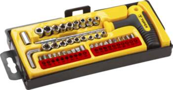 Topex Screwdriver bits and sockets with