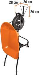 Truper Hook for one wheelbarrow, fixed
