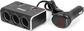 AMiO Cigarette lighter socket splitter with