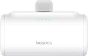 Baseus Compact 5000 mAh Balts