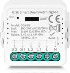 GISE Smart Dual Relay Module (Non-N)