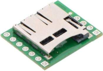 Pololu Memory card MicroSD card reader