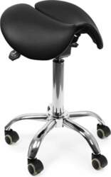 Spacetronik Ergonomic adjustable stool SELLA black