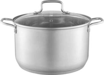Ambition Steel pot with lid Hugo