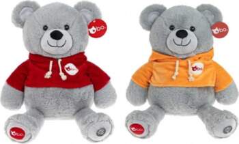 Bo. because Teddy bear repeating words