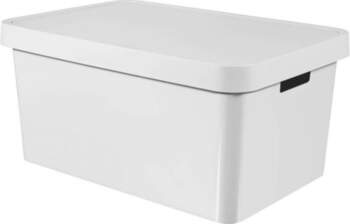 Curver Infinity 45L white container with
