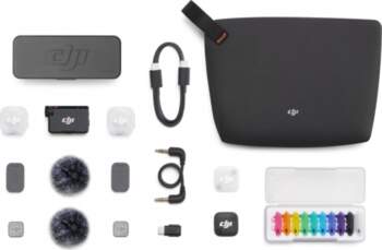 DJI Mic Mini 2, divi raidītāji