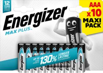 Energizer Max Plus AAA 10-Pack