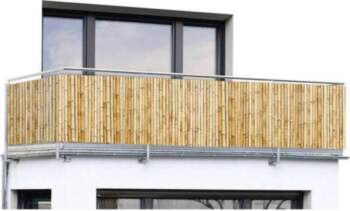 Maximex Balcony cover with bamboo pattern