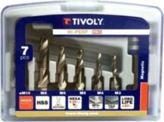 Tivoly Combination Thread Set FTH 1/4