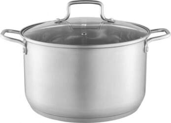 Ambition Steel pot with lid Hugo