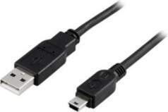 Deltaco USB 2.0 Cable A/mini