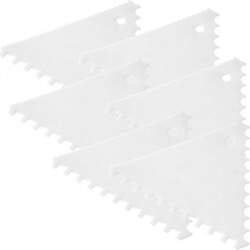 Hendi Pastry scraper, triangular, serrated, 6