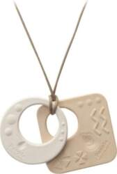 Mochi double pendant teether, 3 months+
