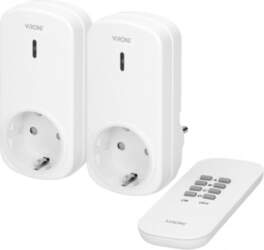 Orno 2+1 remote controlled wireless socket