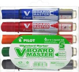 Pilot V-Board Master marķieris 5 pcs