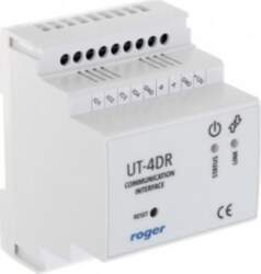 Roger COMMUNICATION INTERFACE UT-4DR LAN-RS485 ROGER