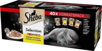 SHEBA Selection Select Slices poultry Flavors