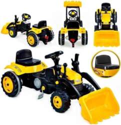 WOOPIE mining tractor with movable bucket