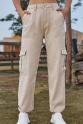 Trendsi Women`s Lightweight Long Jeans –