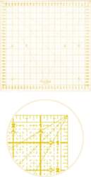 Kvilta lineāls 160x160mm dzeltens