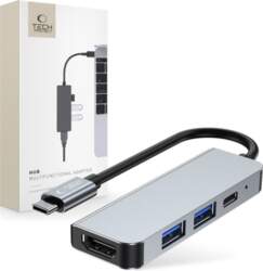 HUB Tech-Protect V2 4in1 USB-C -