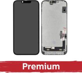 Apple LCD ekrāns iPhone 15 melns