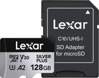Lexar High-Performance Silver Plus microSDXC atmiņas