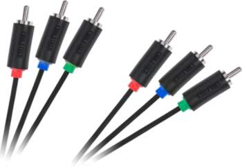 Cabletech Standard 3 RCA–3 RCA komponentu